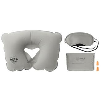 TRAVELPLUS Set w/ pillow eye mask plugs Convoy grey