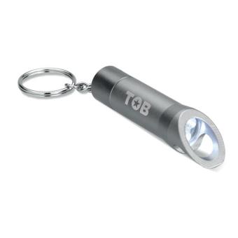 LITOP Metal torch key ring Stone