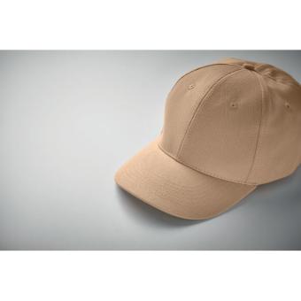 BASIE Baseball Kappe 6 Panels Elfenbein