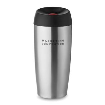 UPPSALA Trinkbecher Edelstahl 350ml Silber matt