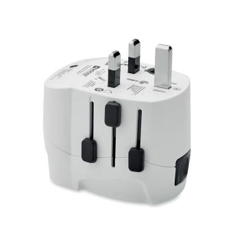PRO LIGHT USB PRO Light 2x USB. 3-pole White