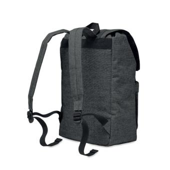 RIGA Backpack in 600D polyester Black