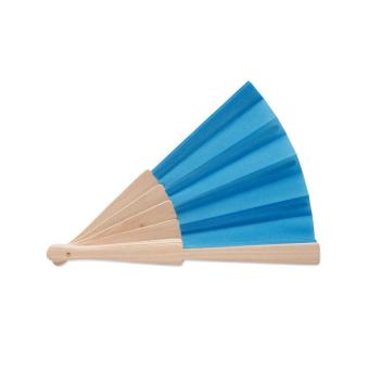 FANNY WOOD Manual hand fan wood Bright royal