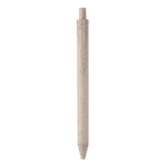 PECAS Öko-Druckkugelschreiber Beige