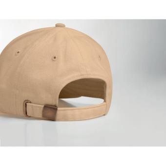 TEKAPO Baseball cap 6 panels 270g/m² Beige