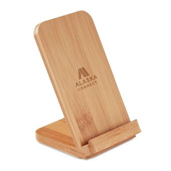 WIRESTAND Bamboo wireless charge stand5W Timber