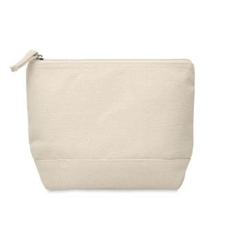 KLEUREN Bicolour cotton cosmetic bag 