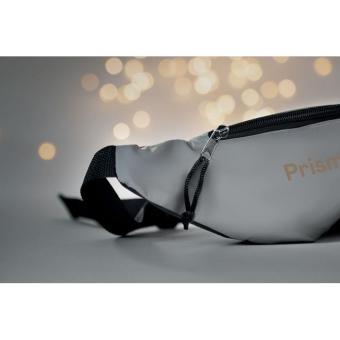 VISIWAIST High reflective waist bag Flat silver