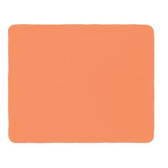 MUSALA RPET RPET Fleece-Reisedecke Orange