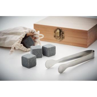 DUNDALK 9 stone ice cubes in box Timber