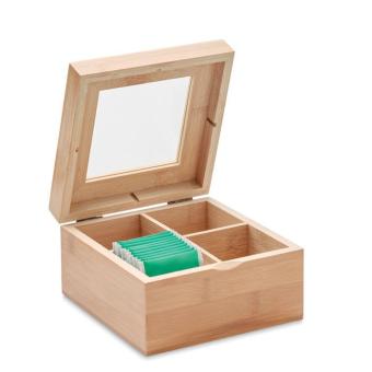 CAMPO TEA Teebox aus Bambus Holz