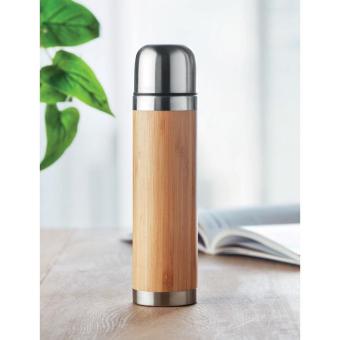 CHAN BAMBOO Double wall bamboo cover flask Timber