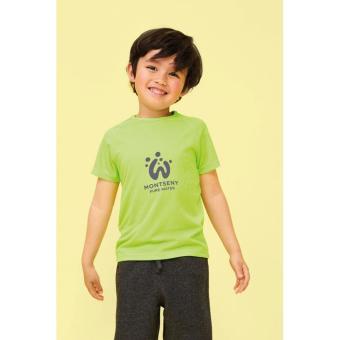 SPORTY KIDS T-SHIRT SPORT, neon green Neon green | XL