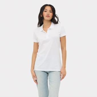 PERFECT WOMEN POLO 180, white White | S