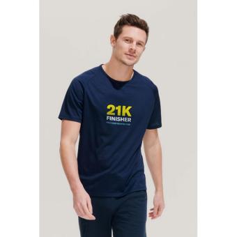 SPORTY MEN T-Shirt, darkviolet Darkviolet | XXS