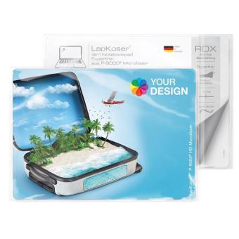 LapKoser 3in1 Notebookpad 28 x 16 cm Standard-Einlegekarte
