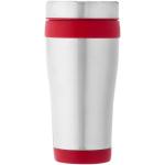 Elwood 410 ml insulated tumbler Silver/red