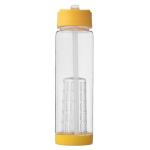 Tutti-frutti 740 ml Tritan™ infuser sport bottle Transparent yellow