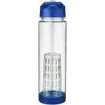 Tutti-frutti 740 ml Tritan™ infuser sport bottle Transparent blue