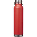 Thor 650 ml copper vacuum insulated sport bottle Red