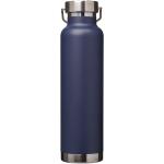 Thor 650 ml Kupfer-Vakuum Isoliersportflasche Navy