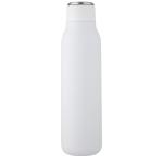 Marka 600 ml copper vacuum insulated bottle with metal loop White