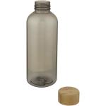 Ziggs 650 ml recycled plastic water bottle Transparent grey