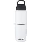CamelBak® MultiBev vacuum insulated stainless steel 500 ml bottle and 350 ml cup White