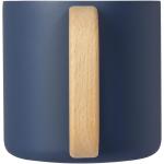 Bjorn 360 ml RCS certified recycled stainless steel mug with copper vacuum insulation Dark blue