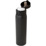 Sika 450 ml RCS certified recycled stainless steel insulated flask Black