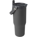 Bronx 900 ml RCS recycled stainless steel copper vacuum insulated tumbler with dual function lid Convoy grey