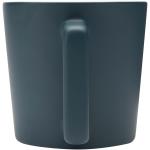Cali 370 ml ceramic mug with matt finish Dark blue