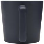 Cali 370 ml ceramic mug with matt finish Navy