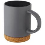 Neiva 425 ml ceramic mug with cork base Convoy grey