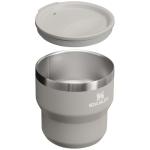Stanley Stay Hot 295 ml stainless steel insulated stacking camp cup Convoy grey