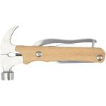 Bear Multifunktionswerkzeug Hammer mit 10 Funktionen Holz