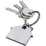 Nook house-shaped keychain Aztec blue