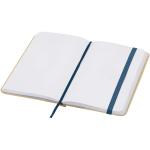 Reed A6 recycled hard cover notebook with plain pages Ocean