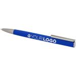 Ziguur recycled aluminium ballpoint pen (black ink) Aztec blue