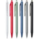 Glen RCS recycled bi-injected ballpoint pen (blue ink) Convoy grey