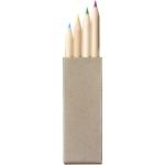 Tullik 4-piece coloured pencil set Light grey