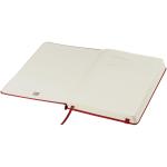Moleskine Classic L hard cover notebook - ruled Coral red