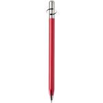 SMART recycled aluminium twist ballpoint pen (black ink) Red