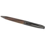 Loure wood barrel ballpoint pen (black ink) Black/brown