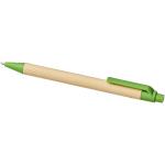 Berk Kugelschreiber aus recyceltem Karton und Mais Grün