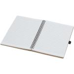 Cobble A5 wire-o recycled cardboard notebook with stone paper Nature