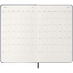 Moleskine Hardcover 12 Monate Wochenkalender L Saphir
