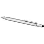 Dora recycled aluminium multifunctional pen (black ink) Silver