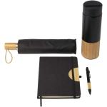 Carmen A5 Hardcover Notizbuch und Kugelschreiber Set (schwarze Mine) Schwarz