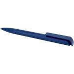 Lucia recycled plastic ballpoint pen (blue ink) Aztec blue